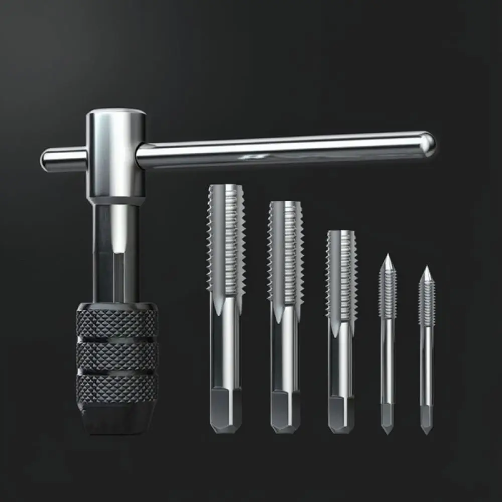 Metal Thread Processing Tap Wrench Tool Ergonomic Manual Tapping Equipment Precision Hardware Repair Accessory Holder