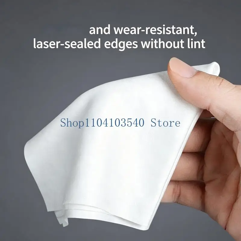02DC Pack Of 400 NonAbrasive Lintless Cleaning Wipes For Display Maintenance And Technical Opticals Device Applications