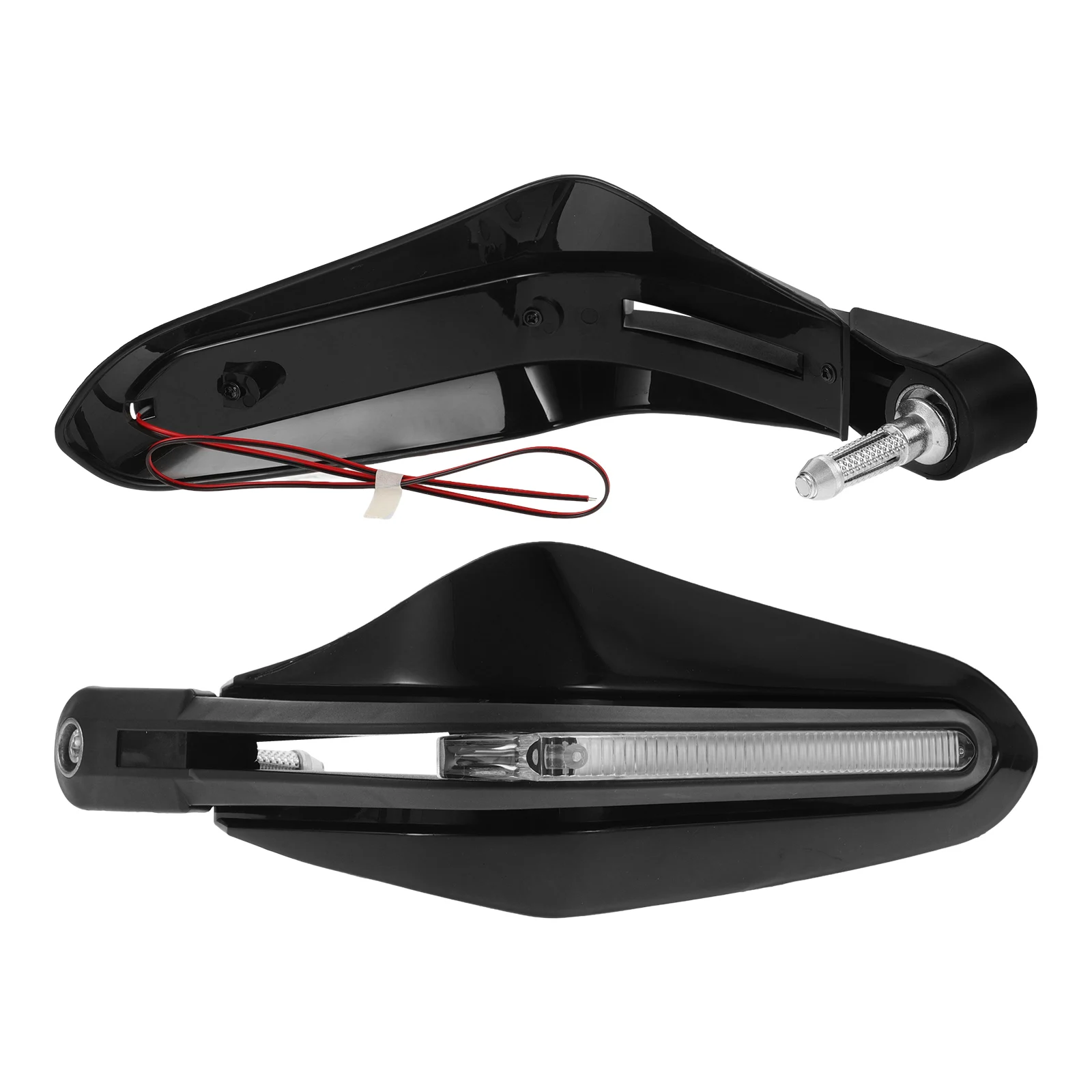 

Motorcycle Handguard Shield Universal Windshield Deflector Hand Protector Turn Signal Lights Dirt Bike Atv Handguards Crash