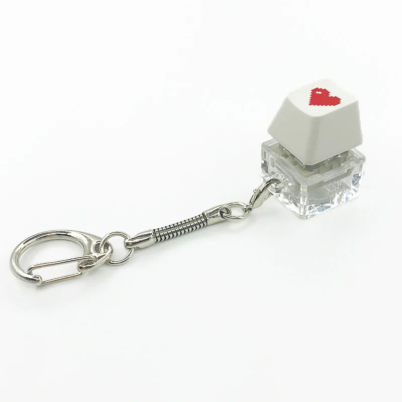 new pattern Mechanical keyboard key cap axle tester decompression entertainment key chain pendant