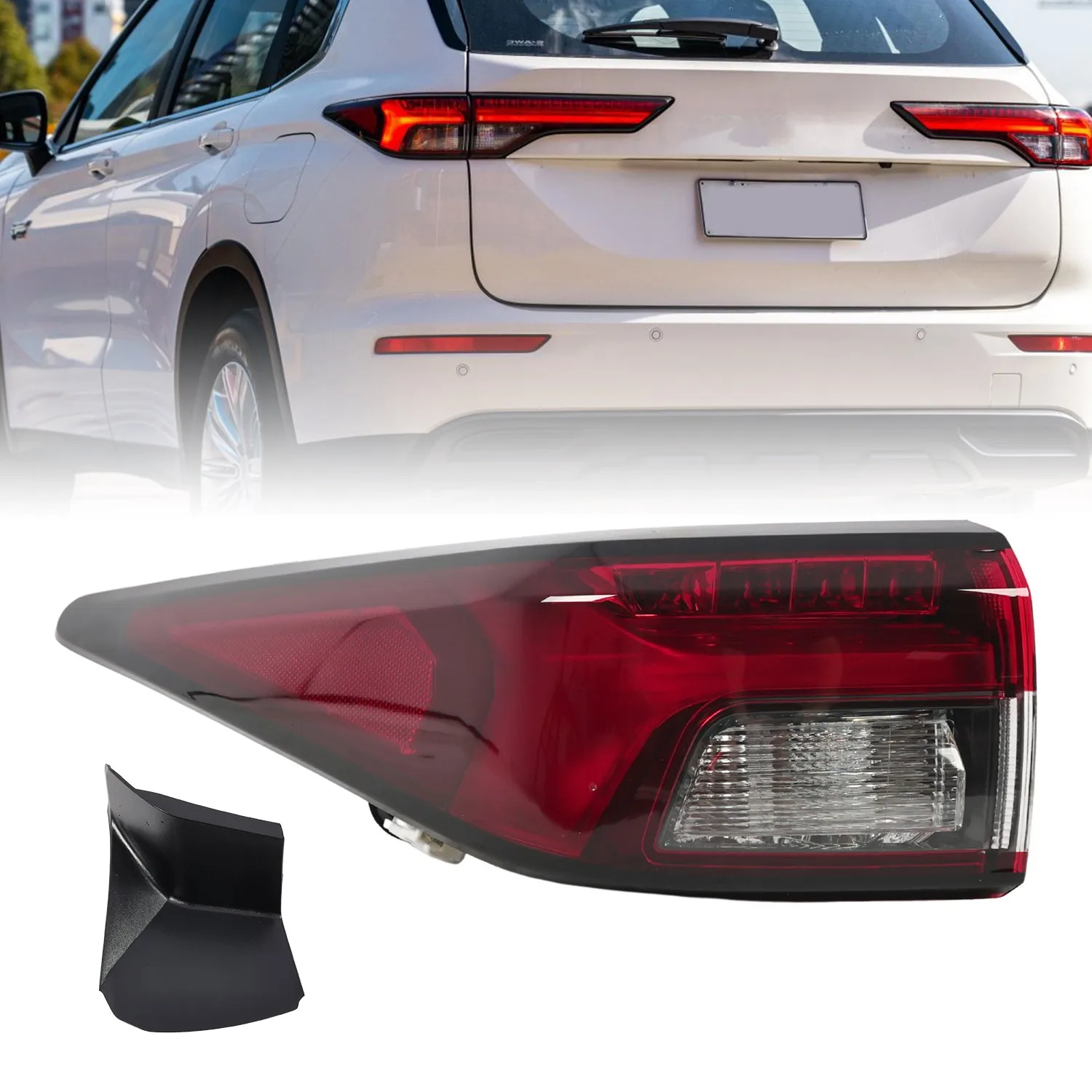 

Левый задний фонарь в сборе для Mitsubishi Outlander 2022, 2023, 2024 годов выпуска