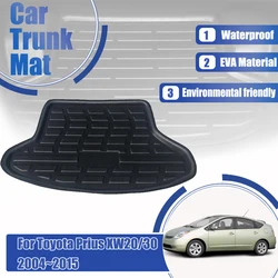 For Toyota Prius XW20 XW30 20 30 2004~2015 Car Rear Trunk Mats Waterproof Pads Storage EVA Boot Covers Auto Interior Accessories