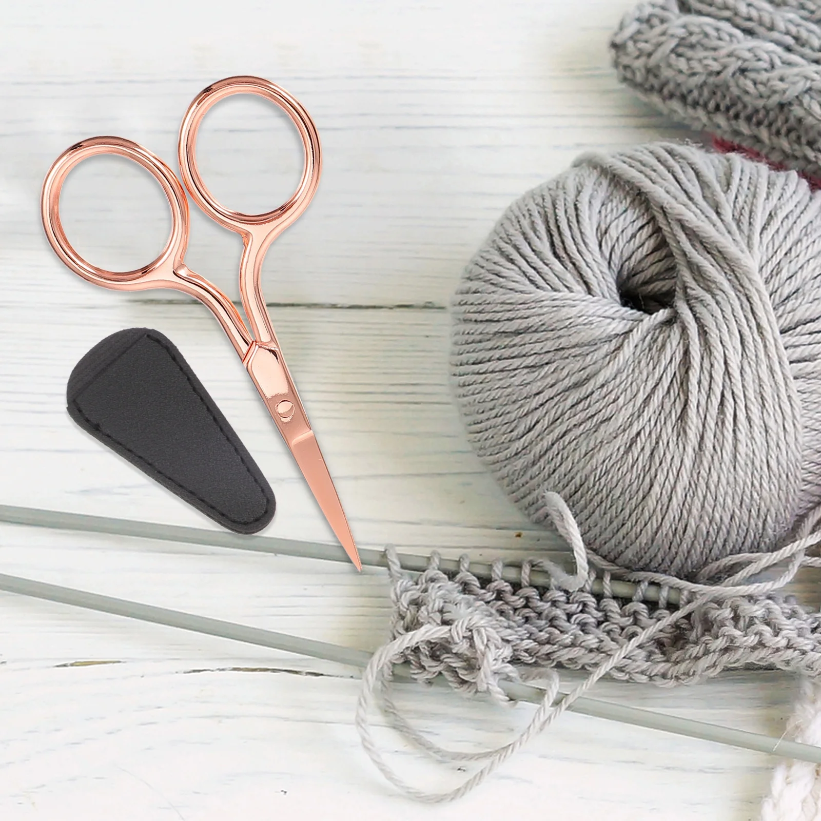 

5Pcs Scissors Cover Protectors Reusable Soft Cases for Beauty Nail Art Craft Scissors Protective Tip Sheaths Pouches