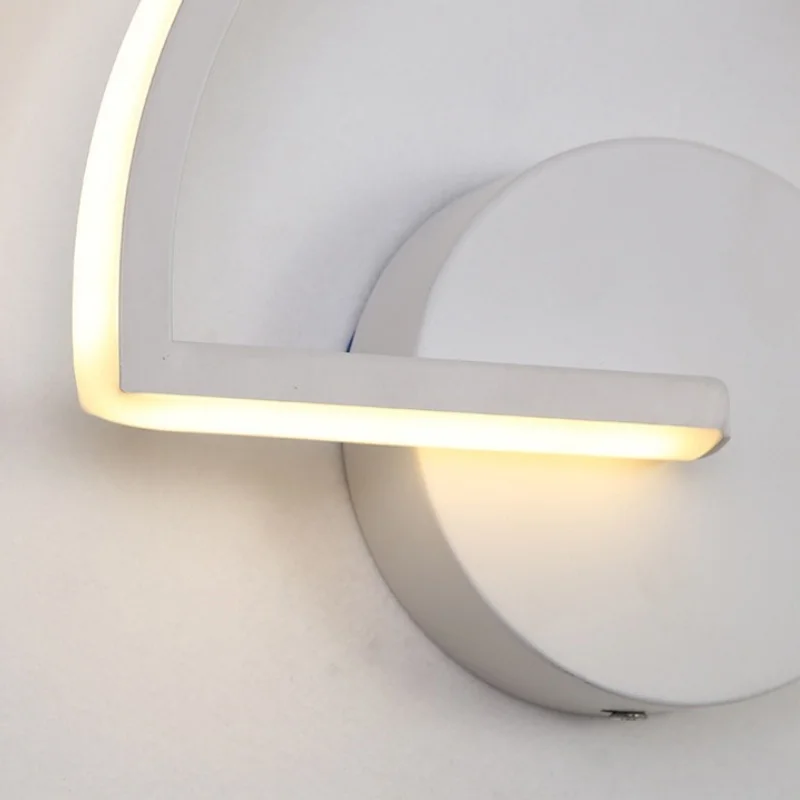 北欧風廊下書斎リビングルームソファ背景壁装飾壁ランプクリエイティブ寝室ベッドミニマリストアート壁ランプ