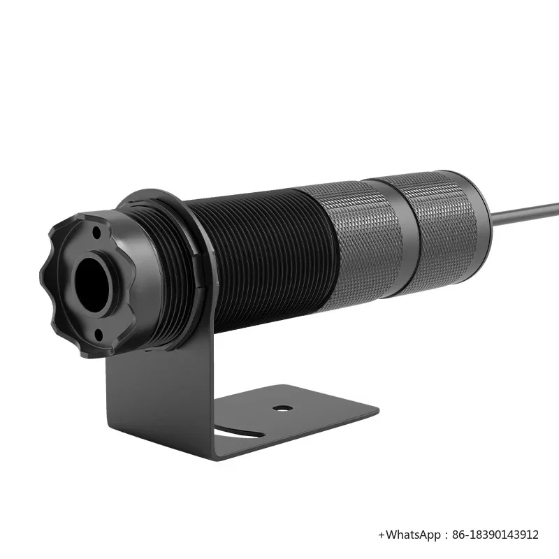 BYD-F180A Non-contact Infrared Temperature Sensor, Laser Aiming, -50-1800℃, 4-20mA Output Aluminum Shell Industrial Pyrometer
