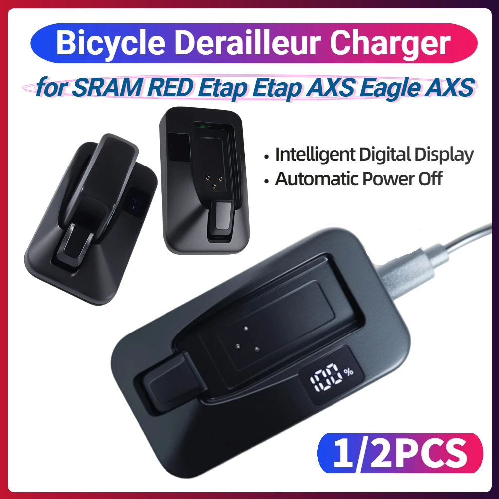 

Battery Charger Electronic Transmission Battery Charger Bicycle Shift Charger for SRAM RED Etap Etap AXS Eagle AXS