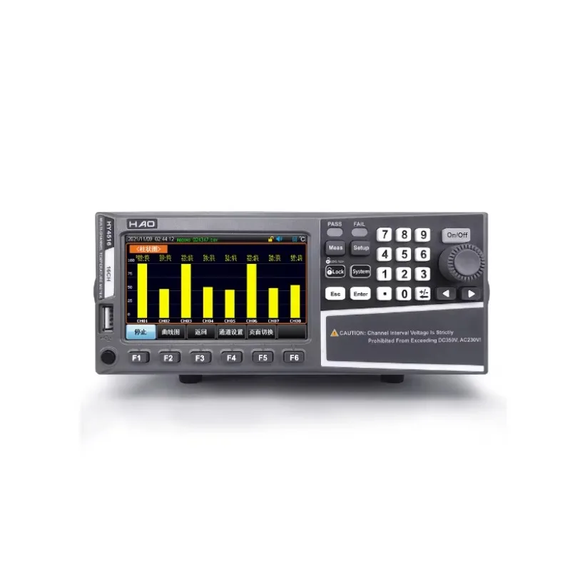 1pc Haoyi HY4532 Multi-Channel Temperature Tester 6-Digit Display for Main for Test Parameters 1-Year Warranty#xhd