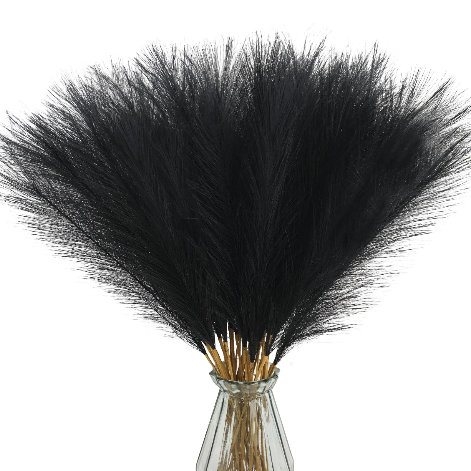 20PCS Künstliche Faux Bulk Pampas Gras 55CM Boho Dekor Blume Gefälschte Pflanze Flauschigen Schilf Hochzeit Party Home Raum Dekoration blumen – Detail 1