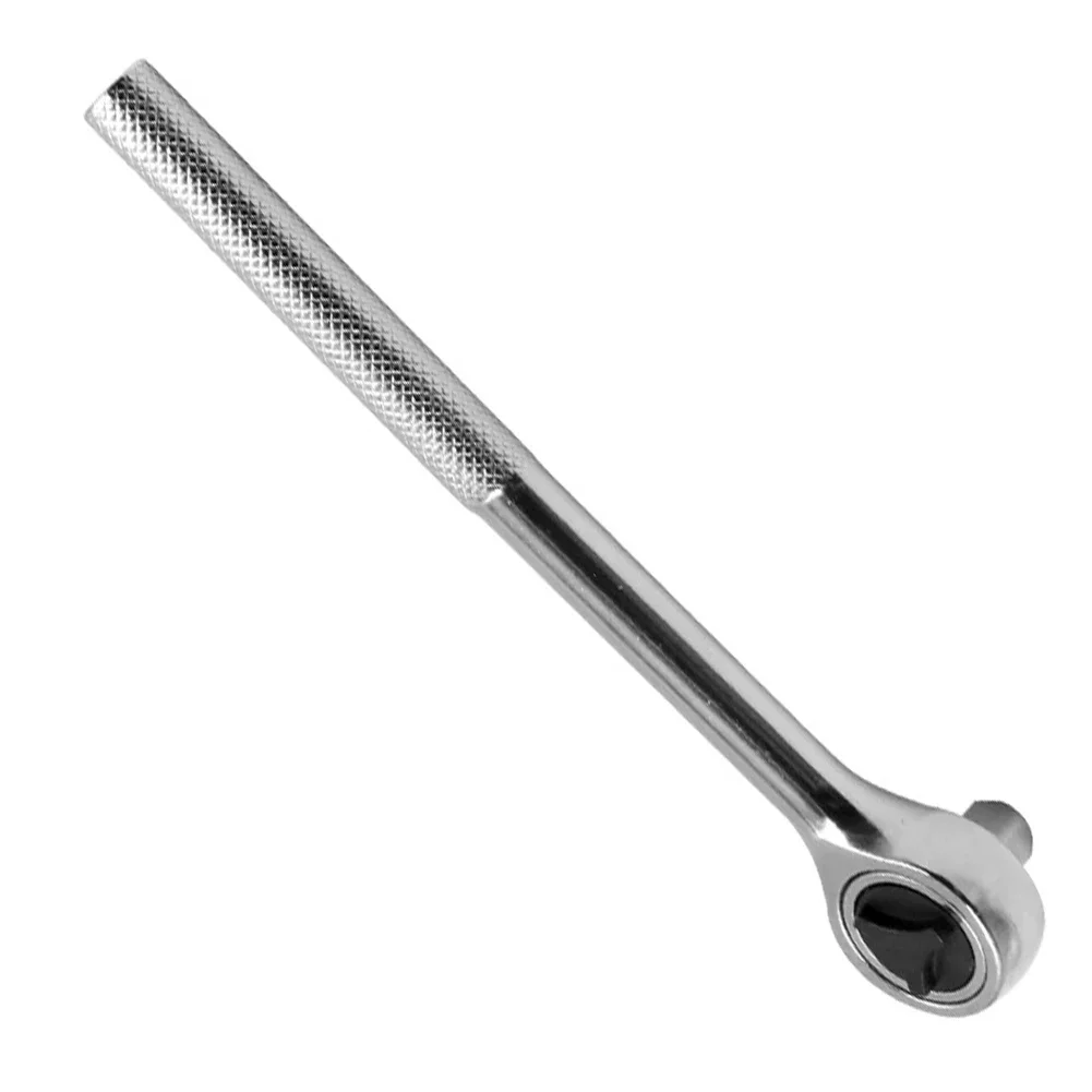 3/8 Inch Metal Ratchet Wrench With 40 Tooth Mechanism Optimized For Speed And Control In Vehicle Repair Operations