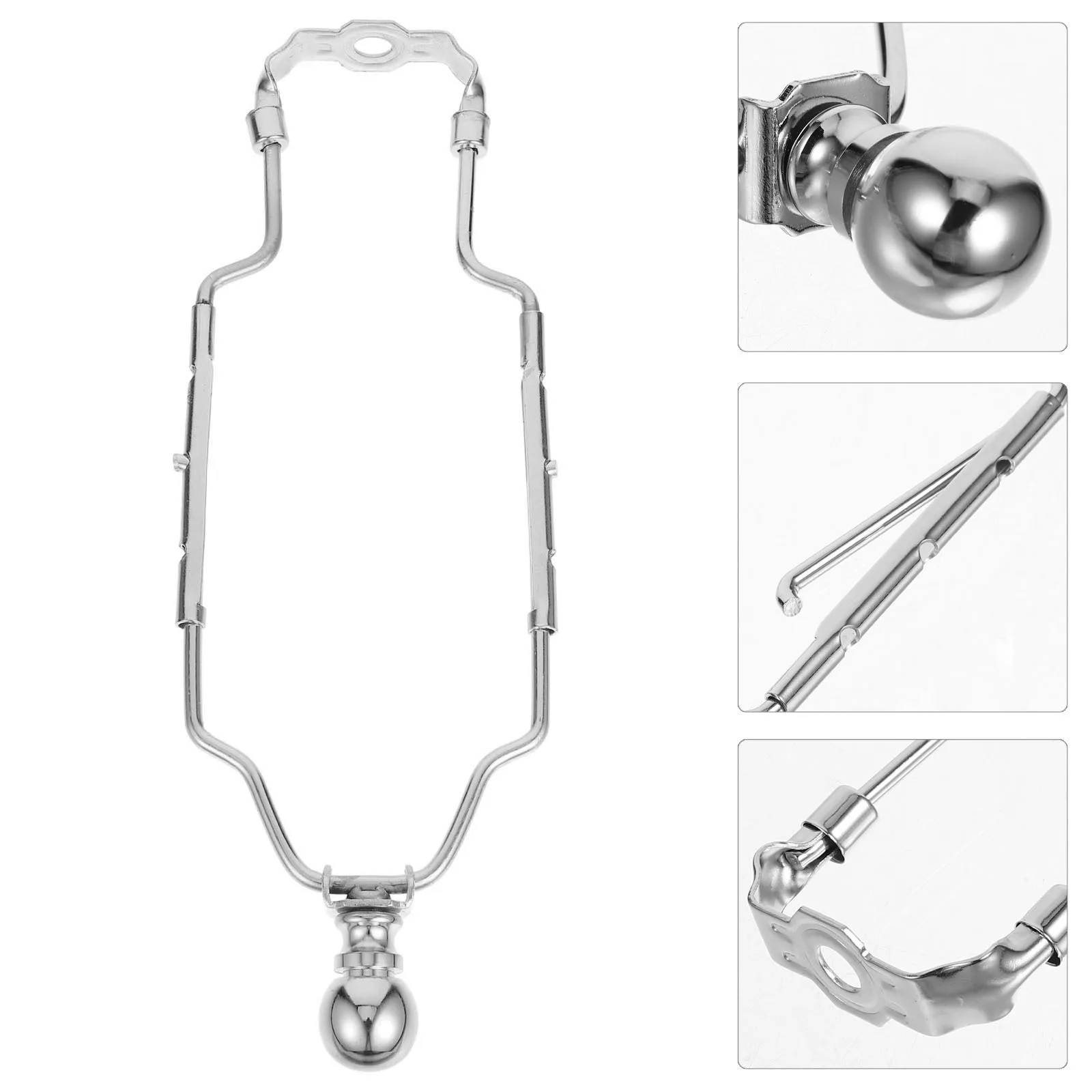 

1Set Lamp Harp Holder for Table Floor Lamps Heavy Duty Iron Shade Frame Replacement Part Modern Light Fixture Accessory