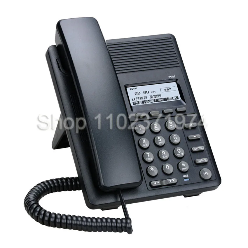 IP Telephone SIP Network Language Telephone Customer Service VOIP Landline With Backlight Led Screen