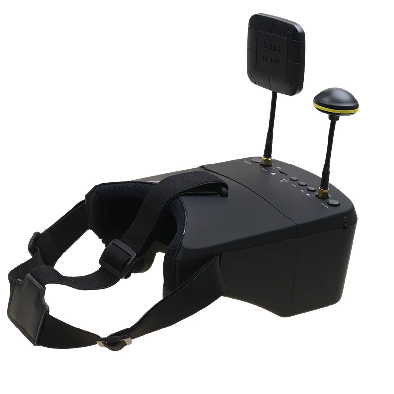 EV800D 5.8G 40CH 5-calowy zestaw słuchawkowy HD DVR Okulary wideo Różnorodne gogle FPV W/25-1300mW Nadajnik FPV VTX do drona RC FPV