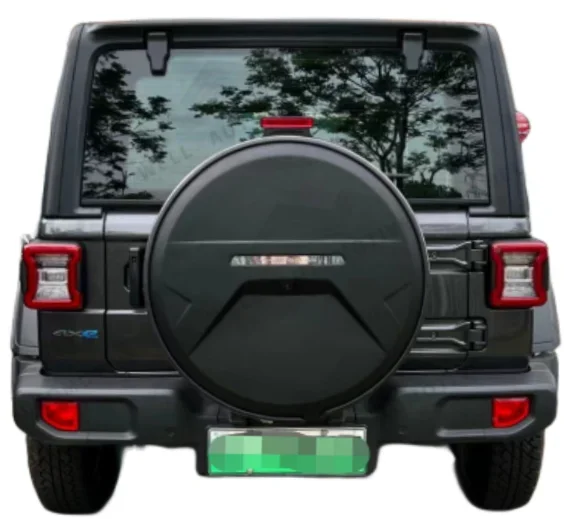 Hot Sale 4X4 Offroad Accessories Black Hard Rear Spare Tire Cover stainless steel Spare Tire Cover For wrangler jl 2018+