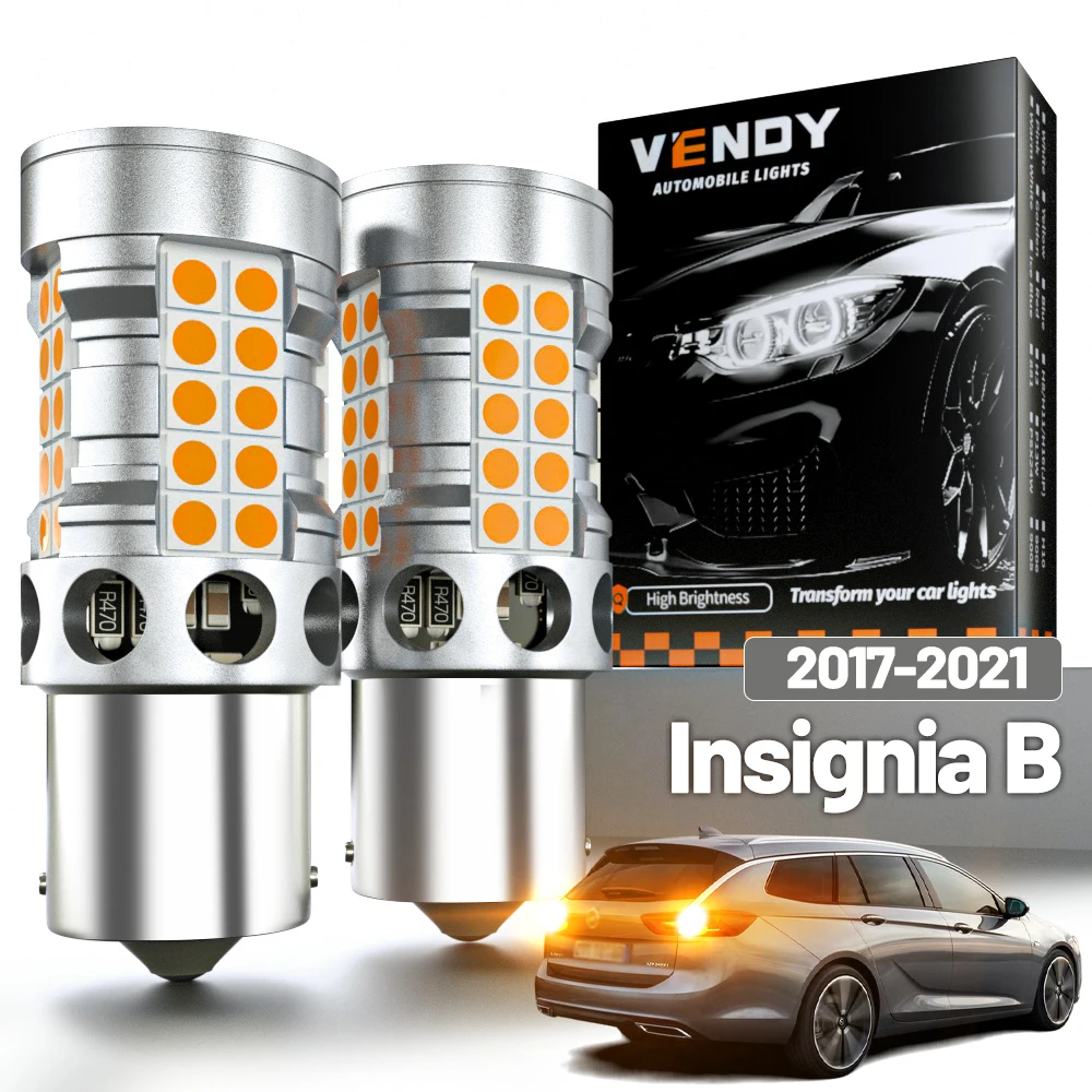 

2pcs LED Rear Turn Signal Light For Opel Insignia B 2017-2021 Turning Lamp 2018 2019 2020 Canbus Accessories