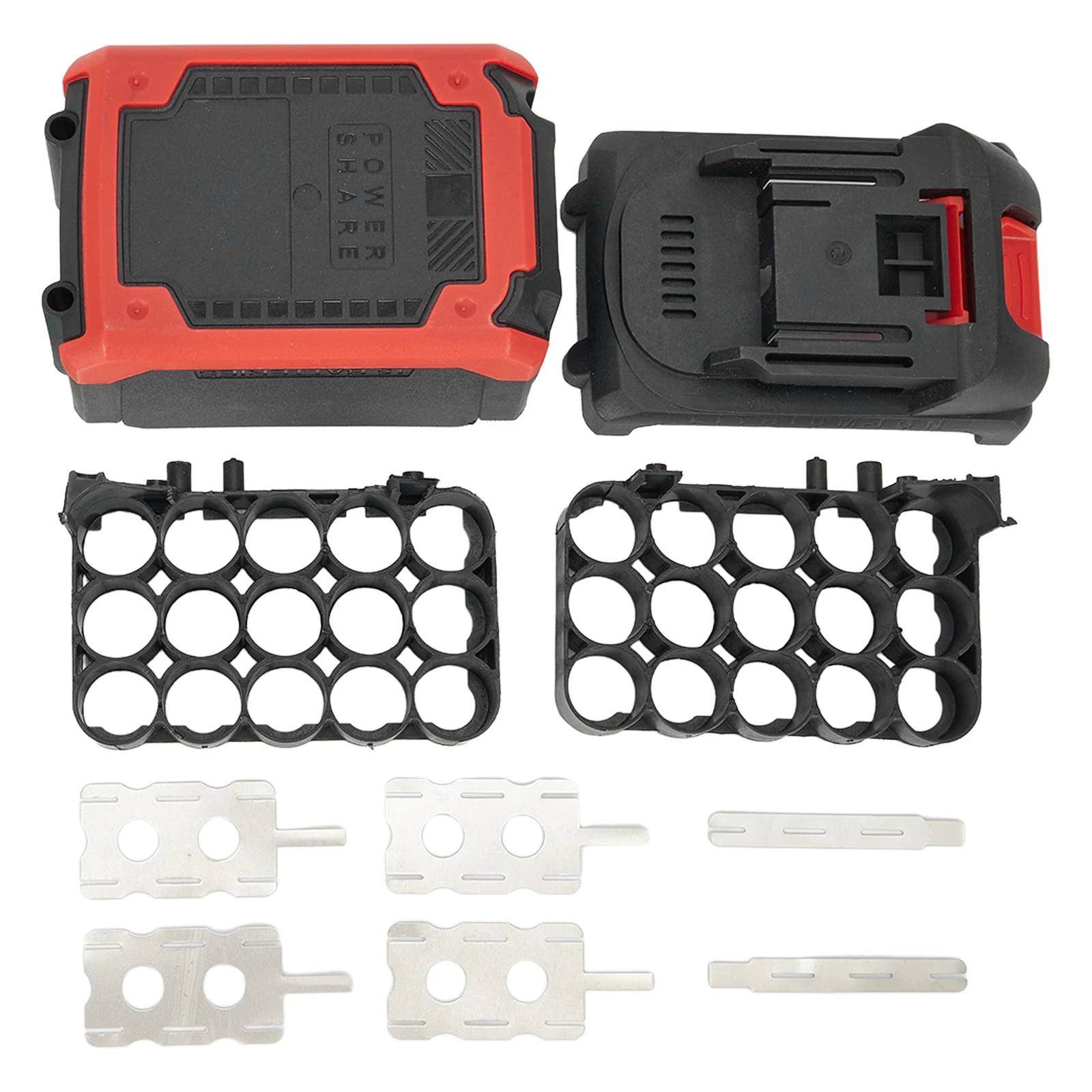 Imagem -02 - Conjunto Prático de Caixa de Plástico para Bateria e Placa de Carregamento Pcb para Ferramentas Elétricas Makita Mantém Suas Baterias em Condições Superiores