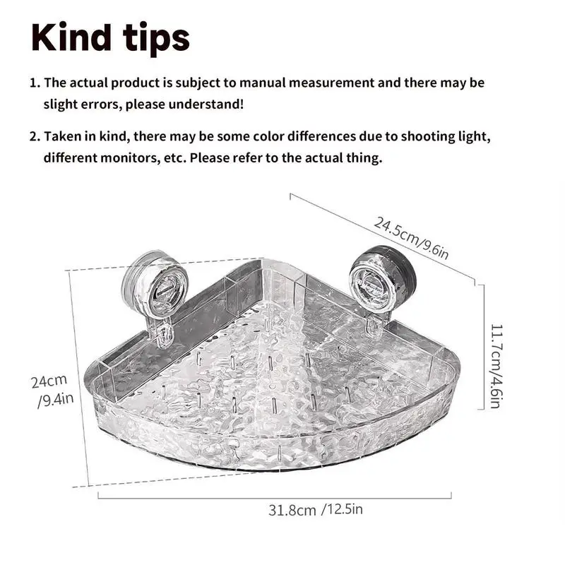 Треугольная полка для хранения, аксессуары для ванной комнаты, органайзер на присоске без перфорации, угловая полка для ванной комнаты, стеллаж для хранения
