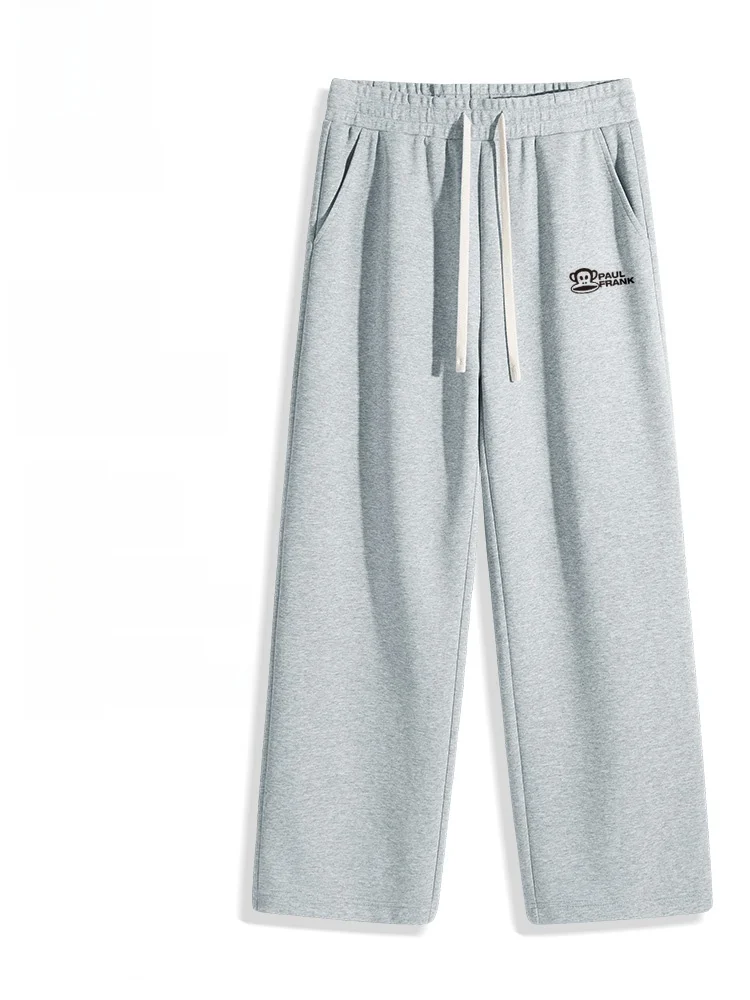 

Мужские повседневные брюки American Sle: модные прямые спортивные брюки из хлопка, осенние, удобные, дышащие, свободного кроя