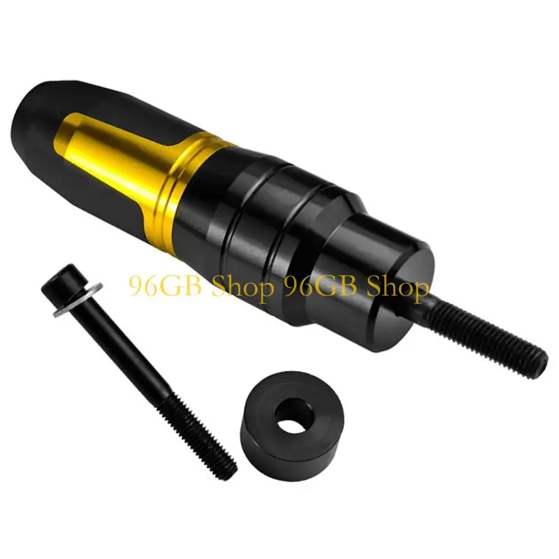 

96GB Universal Aluminum Motorcycle Crash Bar Exhaust Protector Guard For Sports Bike