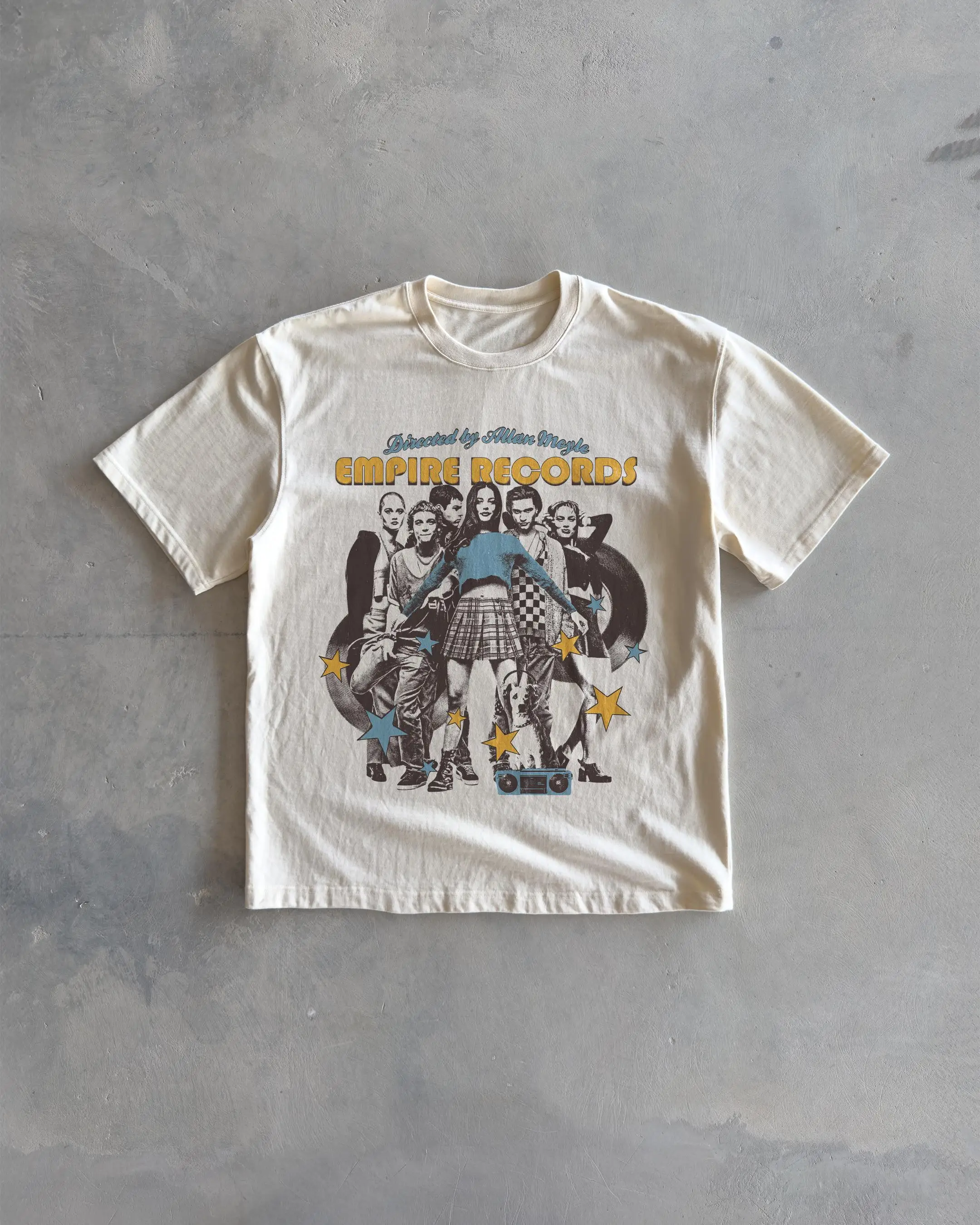 Empire Records | Movie T-Shirt | Flim T-Shirt | Heavyweight Oversized | Drop Shoulder Streetwear Tee | Vintage Style