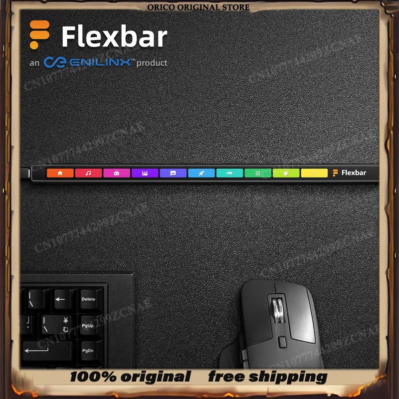 Sales Enilinx Flexbar Multifunction Customized Touch Bar Lightweight Multimedia desktop Mini Touchscreen Controlle For Gaming