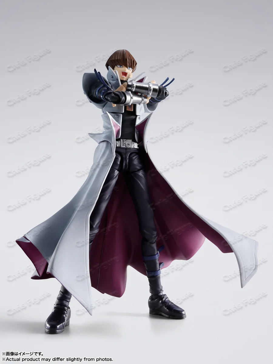 

In Stock Original BANDAI Yu-Gi-Oh! Duel Monsters S.H.Figuarts SHF Kaiba Seto Action Figure Model Toy Gift