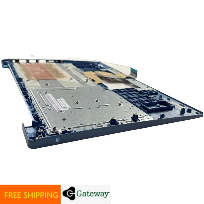 UK English Ice Blue Keyboard Upper Case Palmrest Shell Cover For Lenovo Ideapad 1 14 14ADA05 5CB0Z56788