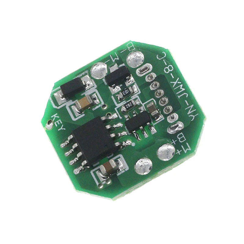 Печатная плата DIY Тип C Порт зарядки Встроенный модуль зарядки и разрядки Плата драйвера фонарика