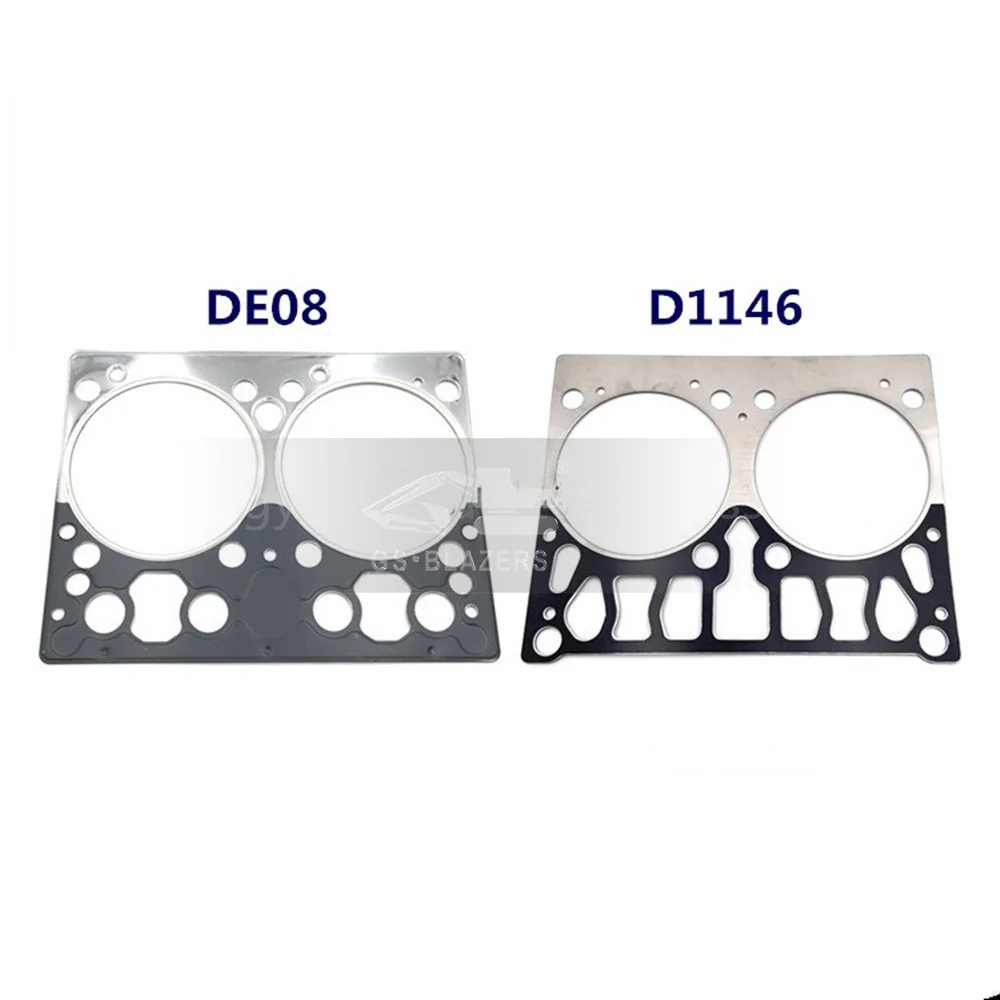 

For Doosan Daewoo DH300-5-7 225-7-9 275 Cylinder Gasket D1146 DE08 Engine Cylinder Mattress Overhaul Kit Excavator Parts