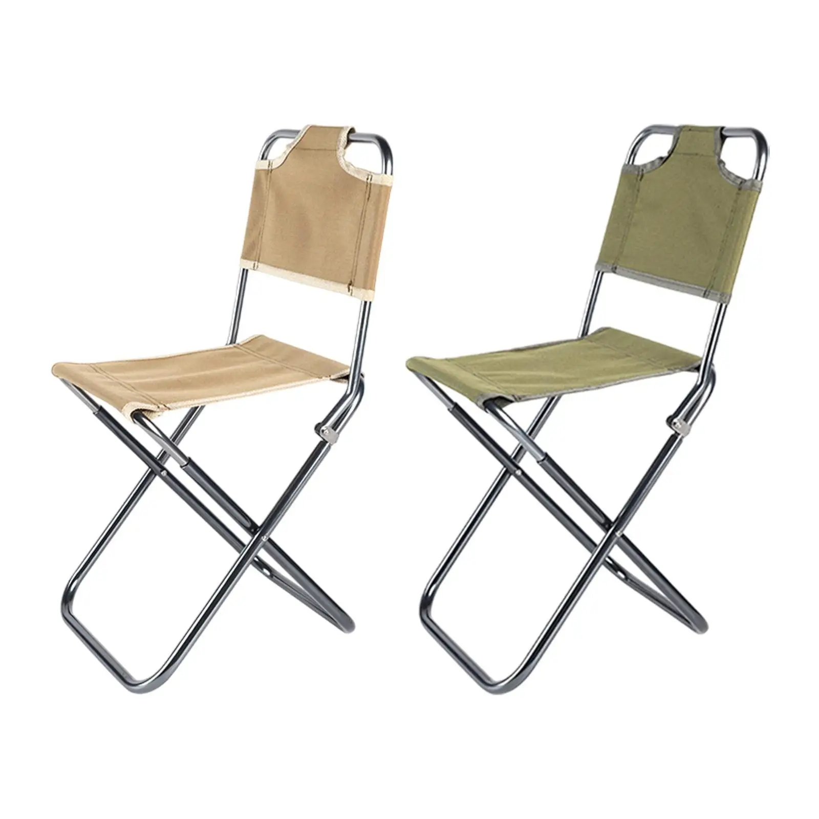 Mochila de viaje Silla plegable Silla de soporte lumbar para barbacoa de picnic en la playa