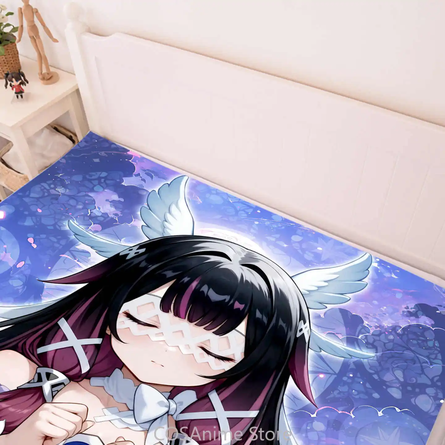 كولومبينا جينشين تأثير الكرتون الفانيلا بطانية رمي أنيمي المنزل أريكة الغداء كسر البطانيات تأثيري قيلولة البطانيات الهدايا