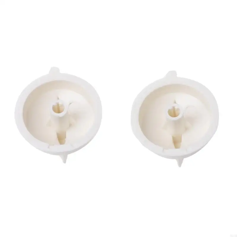 M6CB 2PCS 전자 레인지 오븐 회전식 손잡이 타이머 플라스틱 제어 스위치를위한