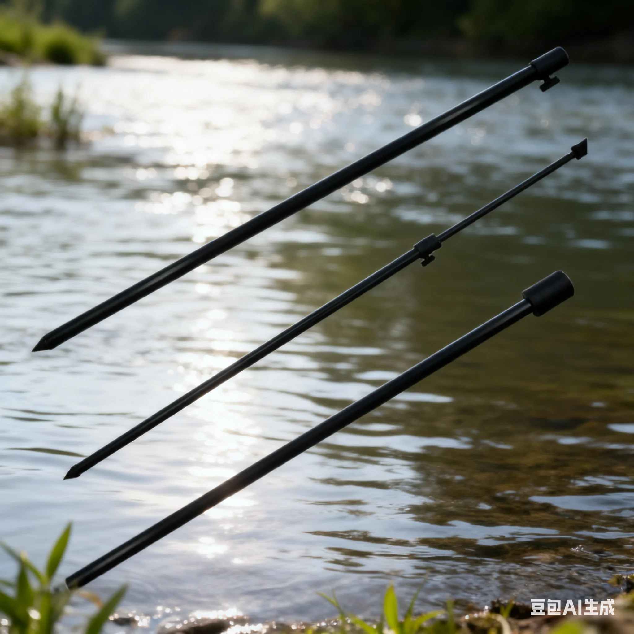 

30-50cm/48/75cm Carp Fishing Bank Fishing Rod Rest Telescopic Arrow Point For Fishing Rod Alarms Aluminum Alloy Fishing Tool