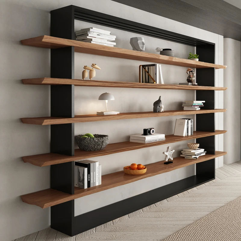 

Wall Minimalist Bookcases Interior Story Display Open Bookcases Personalized Magazine Racks Estante Livros Trendy Furniture