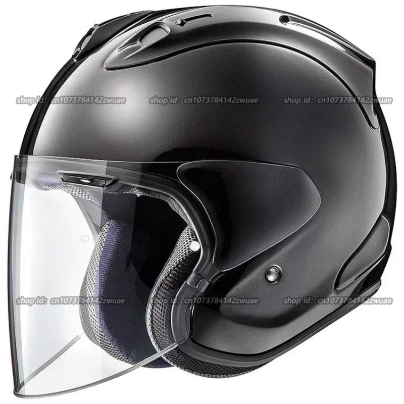 VZ-RAM Bright Black Half Helmet Unisex Motorcycle Off-Road SZ-R VAS Helmet Downhill Racing Mountain Cross Casco Capacete