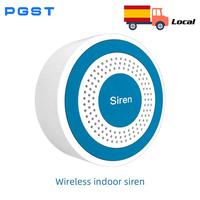 PGST Wireless Alarm System 433Mhz DIY Smart Home Security Tools Connect Alarm Host Door Sensor PIR Sensor
