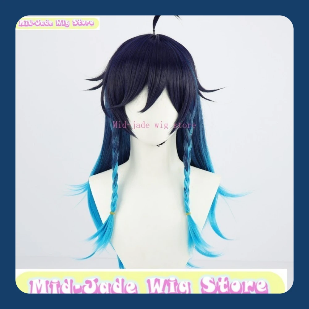 

Genshin Impact Ventilation Genderend Wig Anime Game Role Playing Simulation Scalp Synthesis Long Hair Dyeing