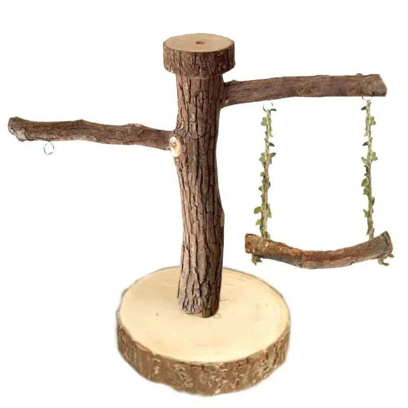 For grape wood, parrot bird climbing frame, natural original ecological branch, trunk, Xuanfeng floor-to-ceiling bird taming