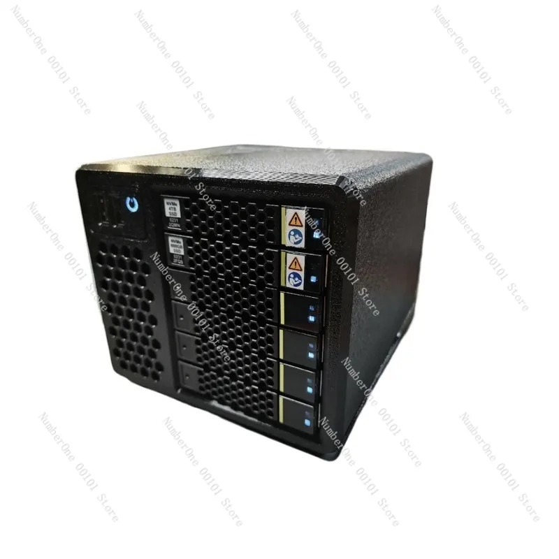 Mini NAS Chassis 6 Bay 2.5 Inch All Flash Storage Case Network Attached Storage Enclosure Compact Multi Drive Server Case  Home