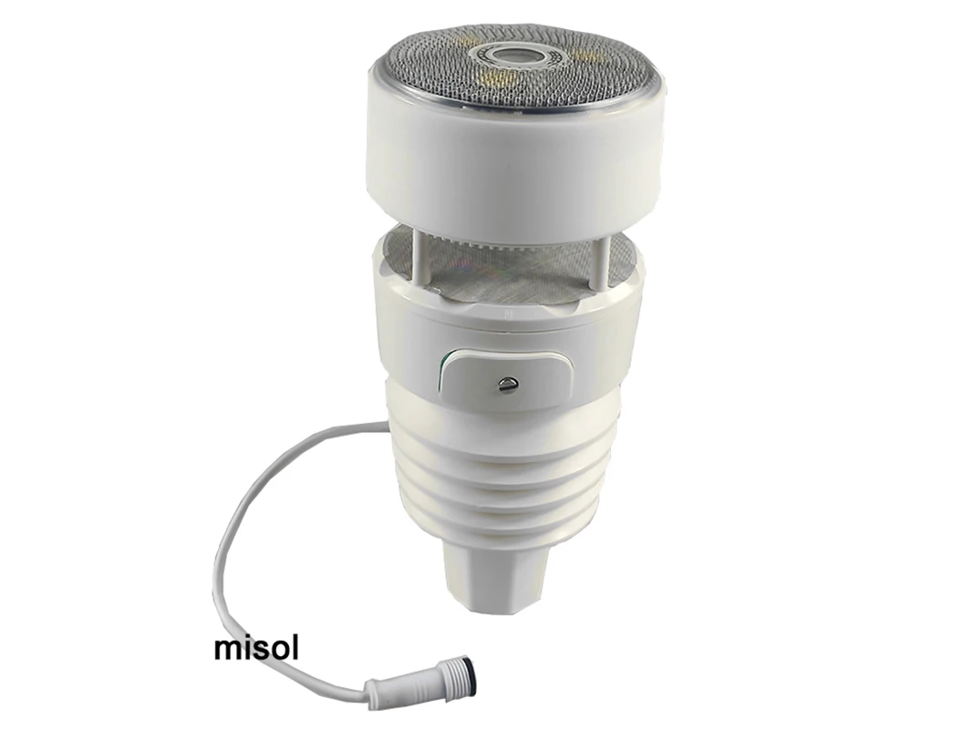 

MISOL / 1 UNIT of Ultrasonic Anemometer with Light & UV, Thermo-hygrometer Sensors WS90