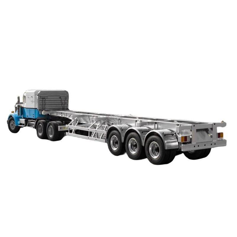 Semirimorchio per Container da 20 \' / 40\' per trattore Tamiya RC in scala 1/14 R620 770S 56368 Actros 3363 FH16 MAN King Hauler Globe Liner