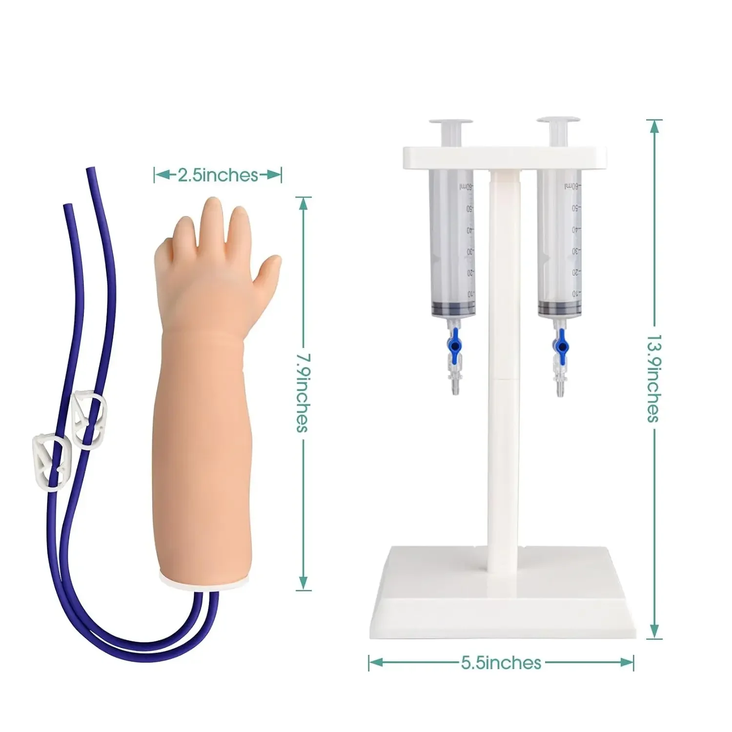 

Practice Clinical Nursing Training Pediatric IV Arm Kit Neonatal IV Phlebotomy Practice Kit for Venipuncture Skills Injection