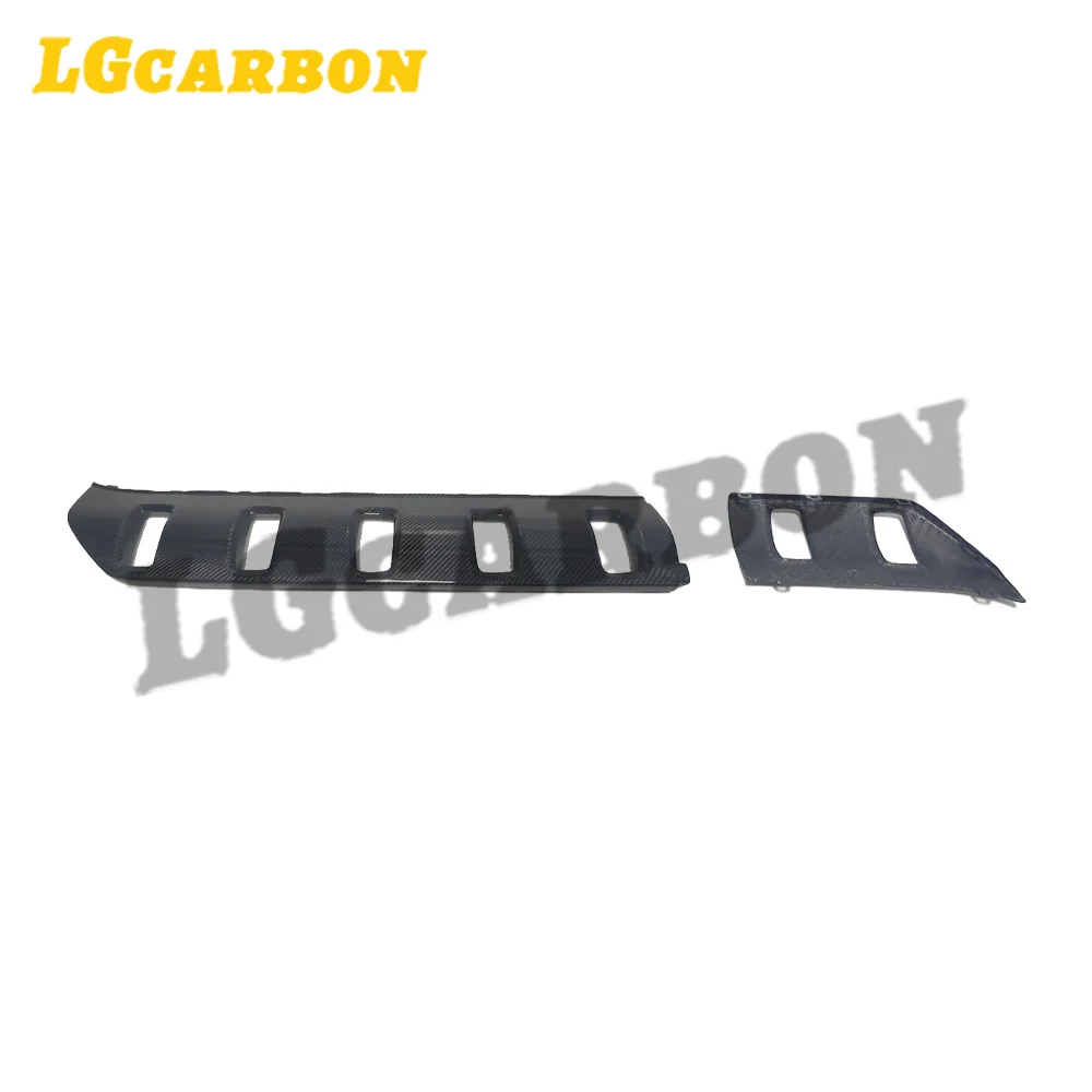 غطاء حماية المصد الأمامي من LGcarbon لسيارة Mercedes Benz G-Class W465 G63 AMG مادة ألياف الكربون الجافة