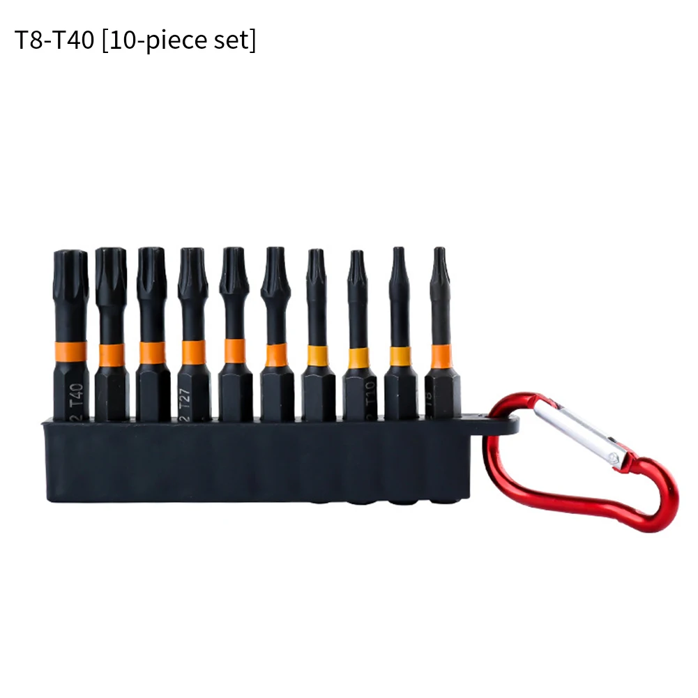 

50mm /4 Inch Hex Head Drill Bit Magnetic For Torx Screwdriver Bits For T10-T40 For Electric Driver Hand Drill