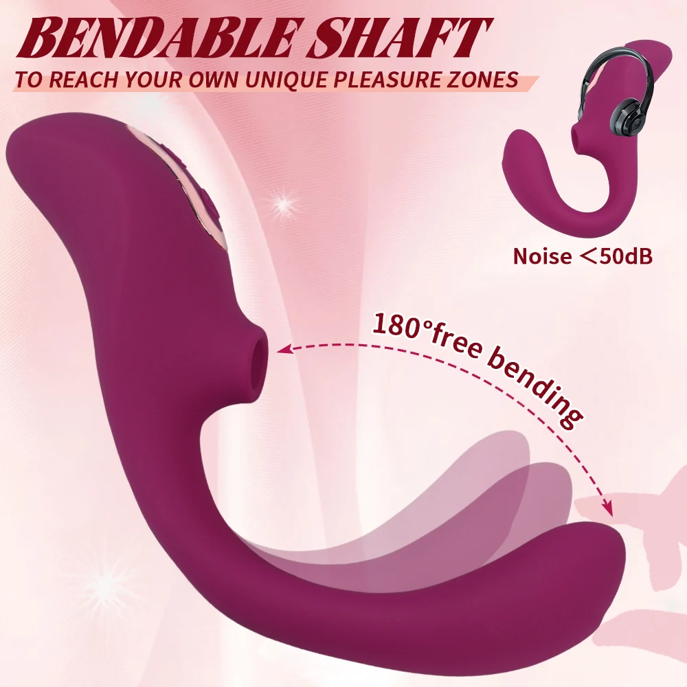 Clit Sucker Vibrator for Women Sucking G-Spot Stimulator Vagina Vibrator Female Masturbator Adult Goods Sex Toy for Women 18+ - Image 4
