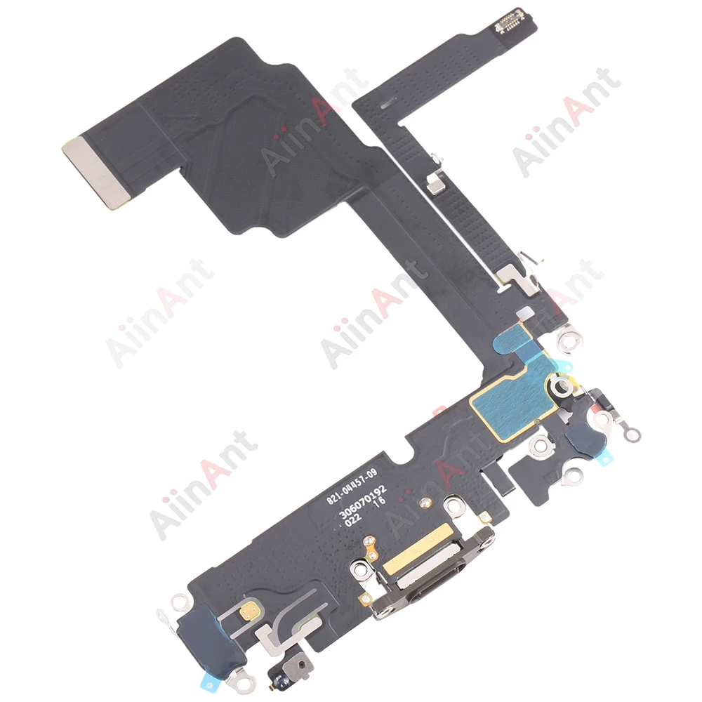 OEM USB Charger Port Dock Connector Microphone Charging Flex Cable For iPhone 15 Pro Max Phone Parts
