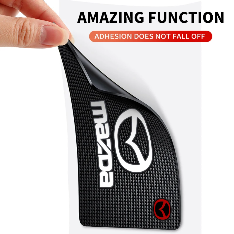 Car Silicagel Anti-Slip Mat Dashboard Phone Sun Glasses Non-slip Pad For Mazda CX MX5 CX30 RX8 Miata Atenza Axela Accessories