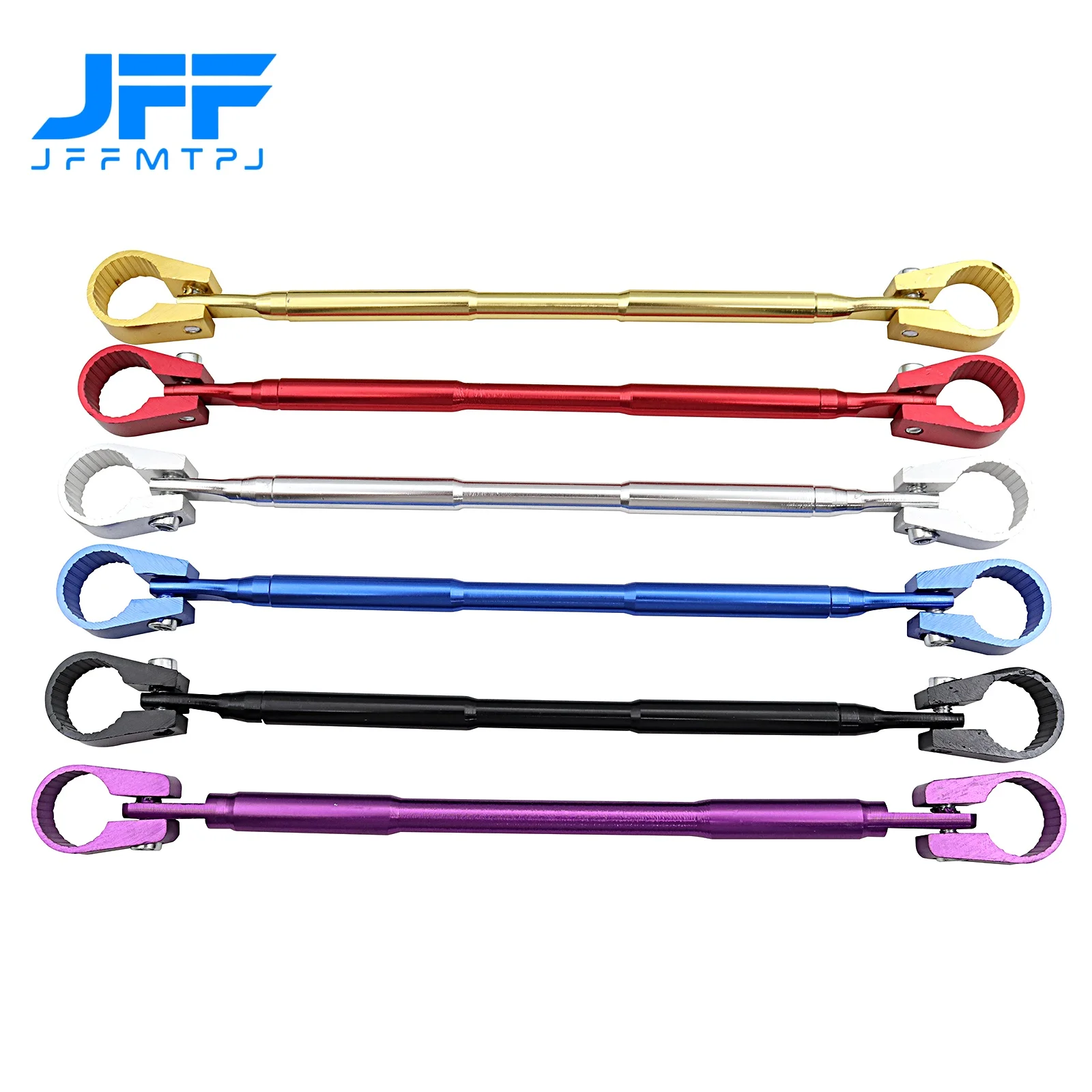 Motorcycle Handlebar Cross Bar Reinforced Thick Handlebar Pull Rod Front Balance Bar Reinforced Motorcycle Modifiable Parts
