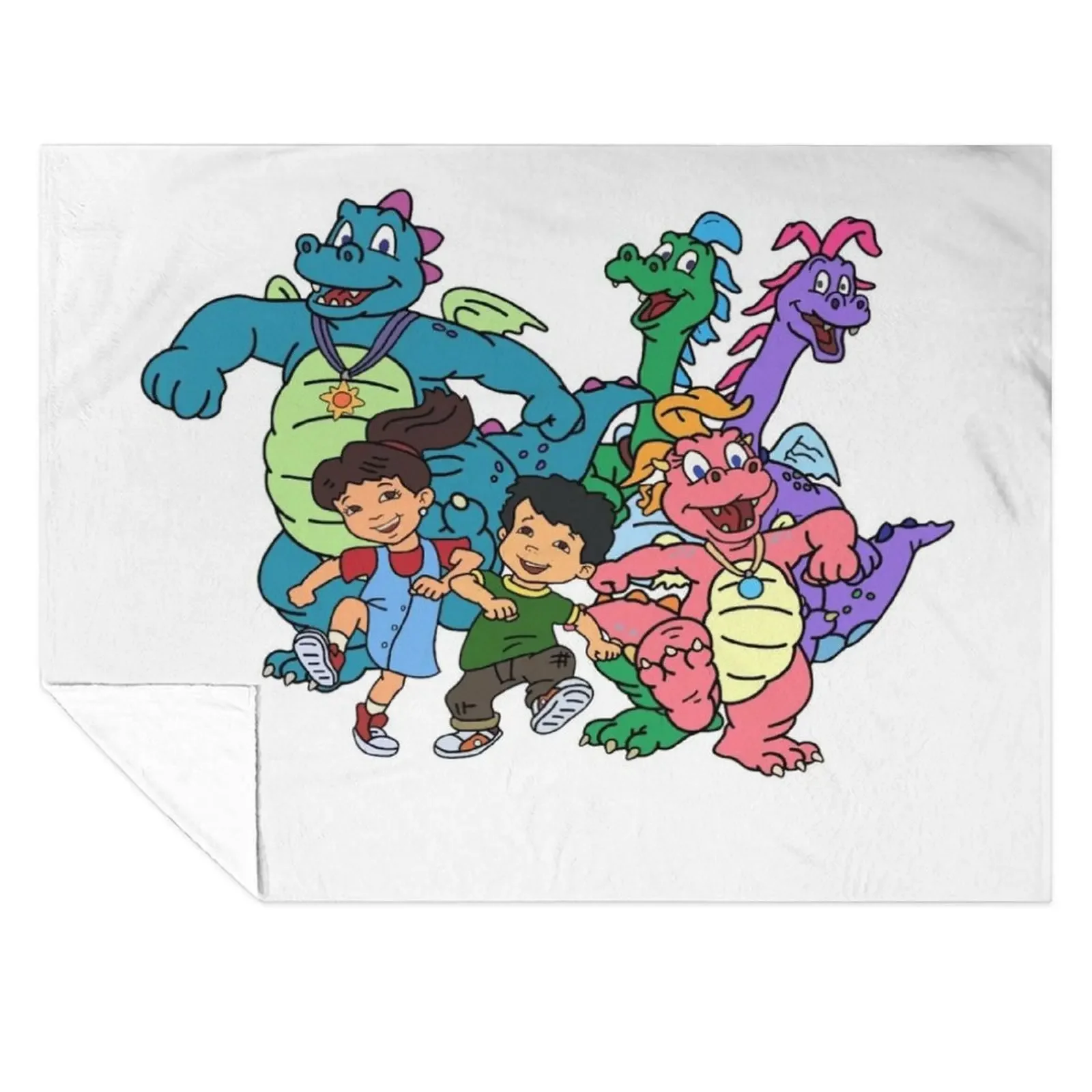 

Dragon Tales Throw Blanket Plaid Soft Beds Thermals For Travel Blankets For Bed Blankets