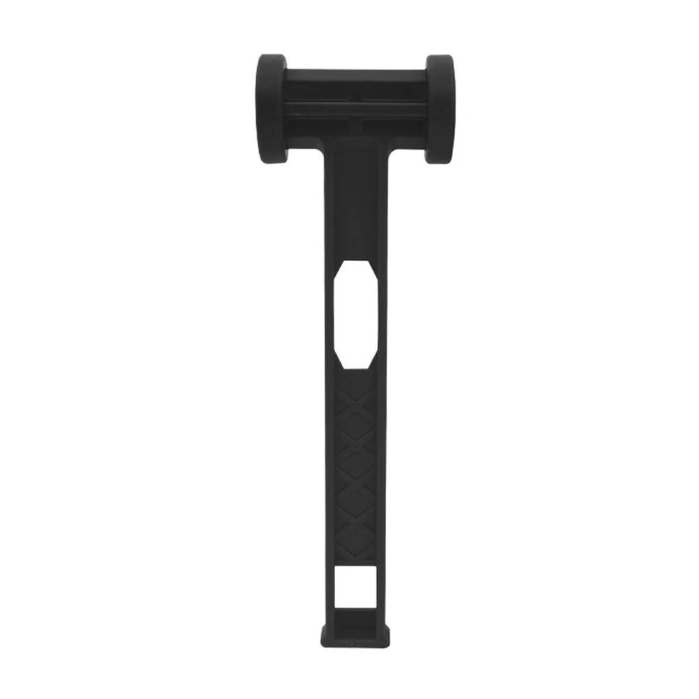 PE Engineering Plastic Tent Peg Hammer for Reliable Outdoor Use Featuring Comfortable Grip and Built-in Nail Puller