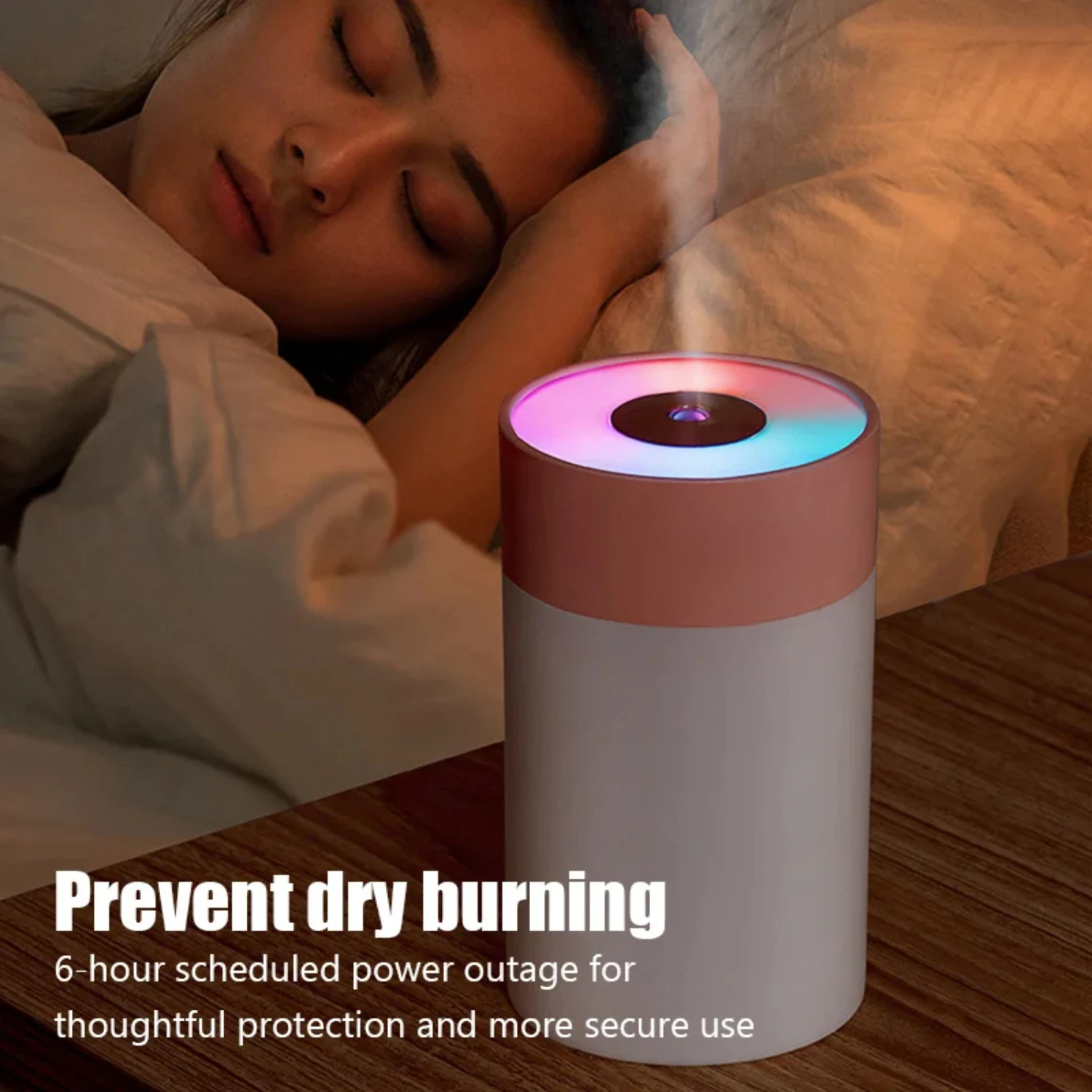 

Personalized Luminous Mini Car Ultrasonic Essential Oil Air Humidifier Mist Sprayer - Home Perfume Purifier humidificador Eco-fr